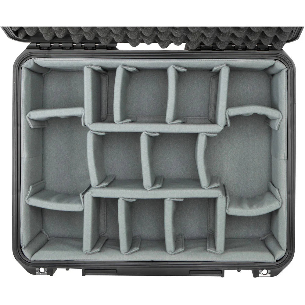 SKB iSeries 1914N-8 Case with Think Tank Photo Dividers & Lid Foam (Black) at PROCAM | procam.com