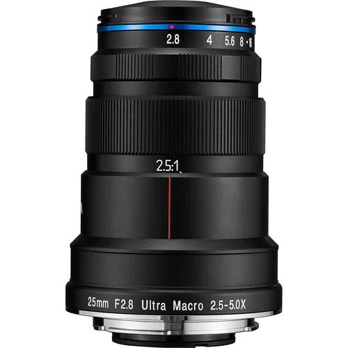 Laowa 25mm f/2.8 2.5-5X Ultra Macro Lens for Canon EF at PROCAM | procam.com