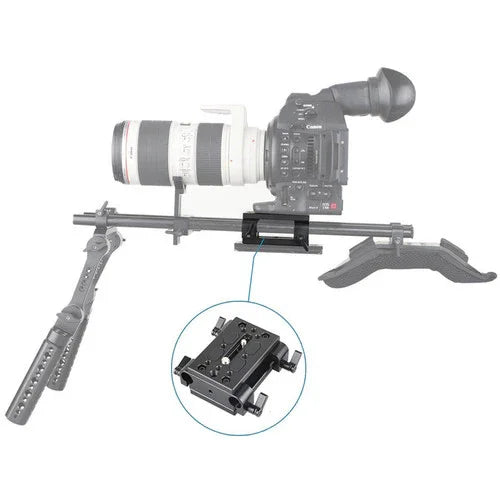 SmallRig Tripod Mounting Kit with 2 x Plates and 2 x 15mm Rod Clamps at PROCAM | procam.com