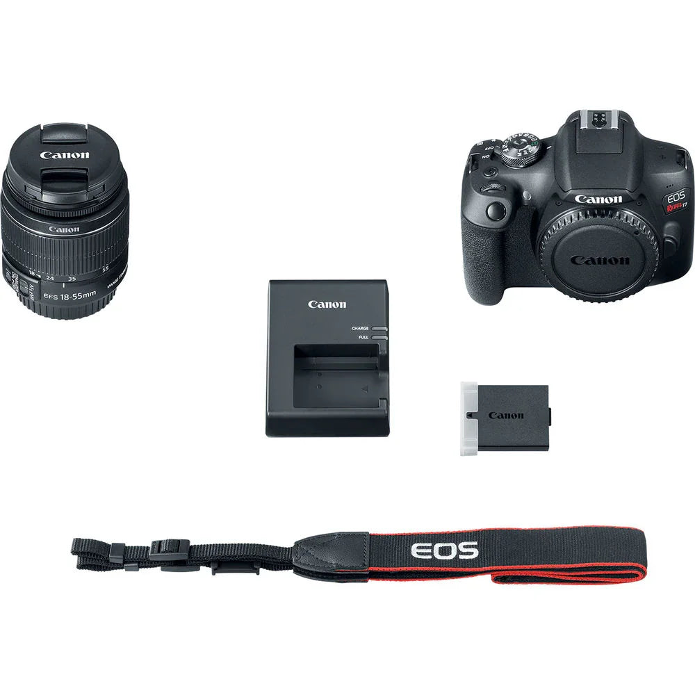 Canon EOS Rebel T7 DSLR Camera with EF-S 18-55mm IS II Lens at PROCAM | procam.com