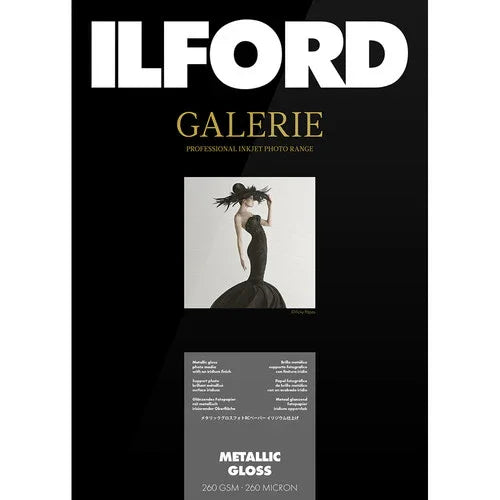 Ilford GALERIE Metallic Gloss Paper (8.5 x 11", 25 Sheets) at PROCAM | procam.com