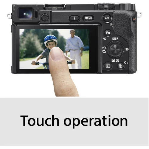 Sony a6100 Mirrorless Digital Camera with 16-50mm and 55-210mm Lenses (v1 Discontinued Model) at PROCAM | procam.com