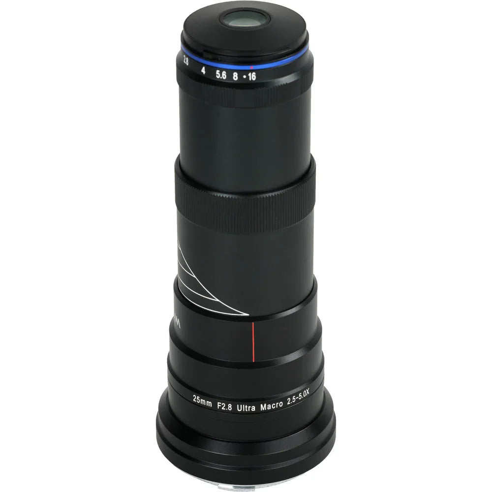 Laowa 25mm f/2.8 2.5-5X Ultra Macro Lens for Canon RF at PROCAM | procam.com