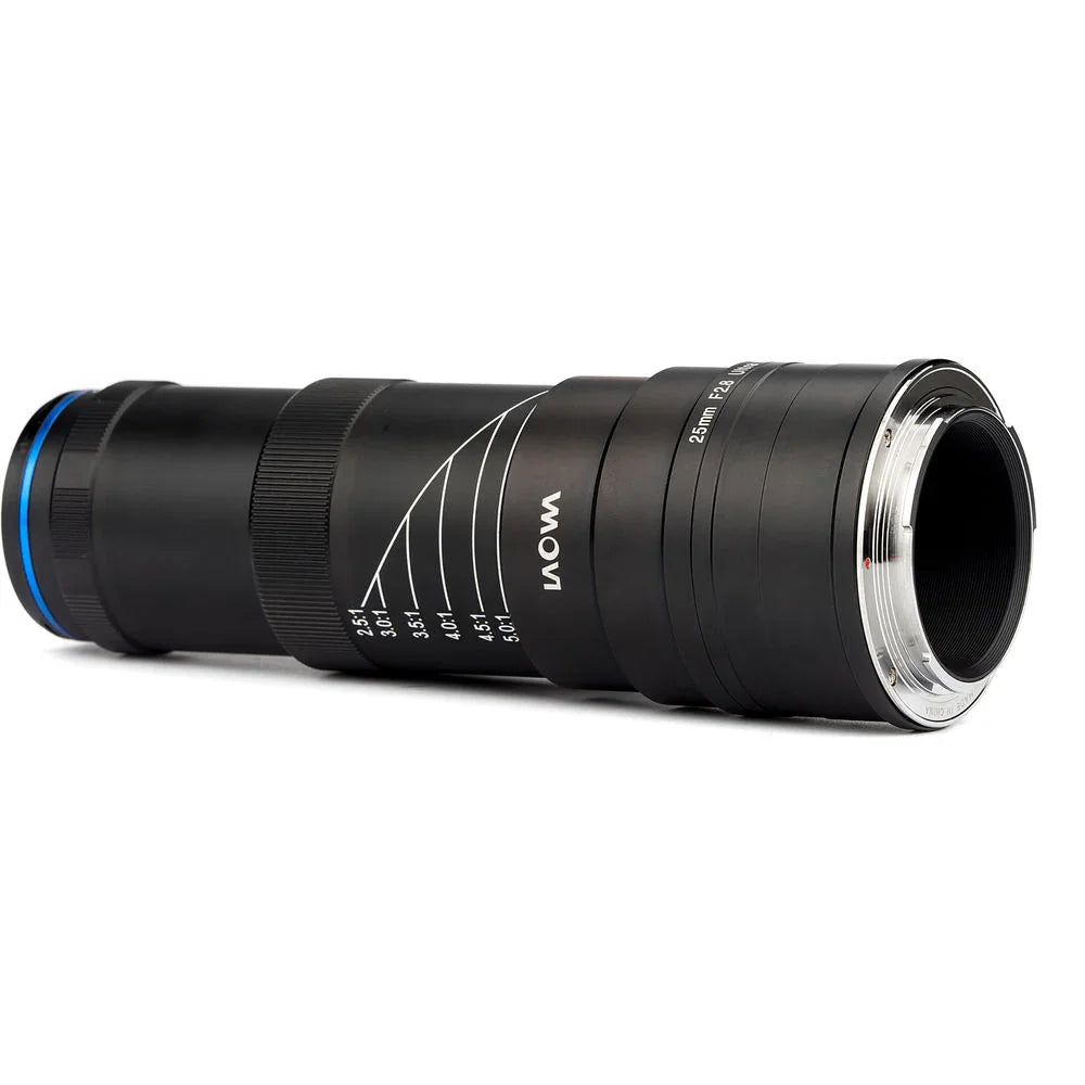 Laowa 25mm f/2.8 2.5-5X Ultra Macro Lens for Canon RF at PROCAM | procam.com