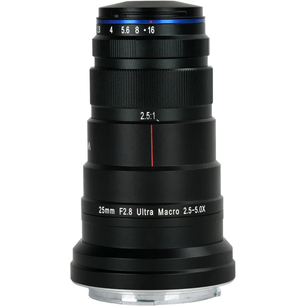 Laowa 25mm f/2.8 2.5-5X Ultra Macro Lens for Canon RF at PROCAM | procam.com