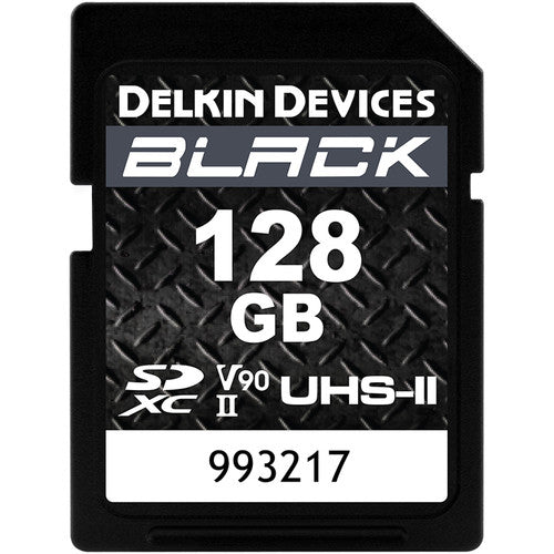 Delkin Devices BLACK UHS-II SDXC Memory Card - 128GB