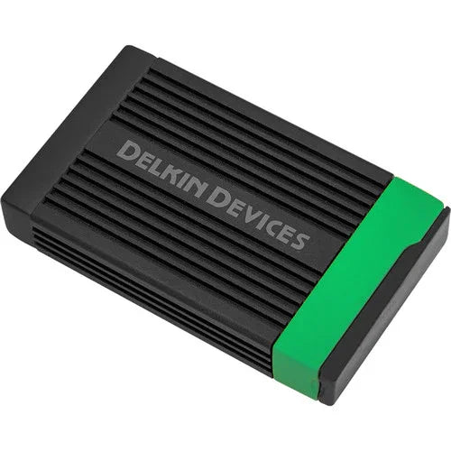 Delkin Devices 325GB BLACK CFexpress Type B 4.0 Card & USB 3.2 Memory Card Reader Bundle at PROCAM | procam.com