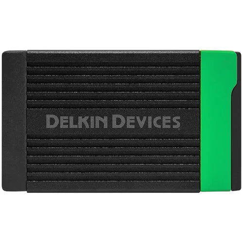 Delkin Devices 325GB BLACK CFexpress Type B 4.0 Card & USB 3.2 Memory Card Reader Bundle at PROCAM | procam.com