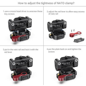 SmallRig Tilting Monitor Mount with NATO Clamp at PROCAM | procam.com