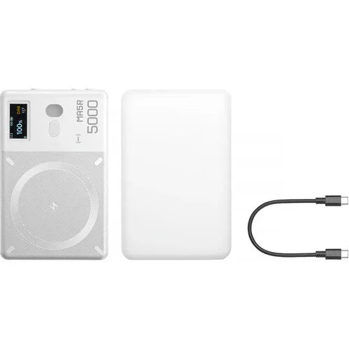 Godox MA5R RGB LED Light and Power Bank (White) at PROCAM | procam.com