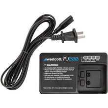 Westcott FJ 200 Battery  Charger Cord