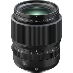 FUJIFILM GF 80mm f/1.7 R WR Lens at PROCAM | procam.com