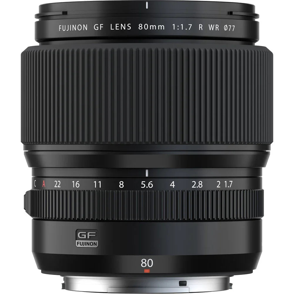 FUJIFILM GF 80mm f/1.7 R WR Lens at PROCAM | procam.com