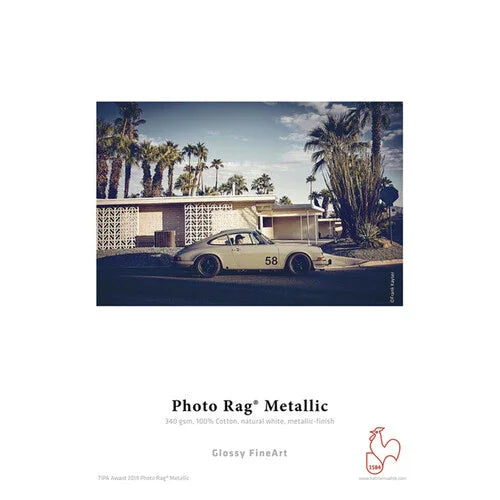 Hahnemuhle Photo Rag¬Æ Metallic 340gsm, 4 x 6 inch, 30 sheets in a tin at PROCAM | procam.com