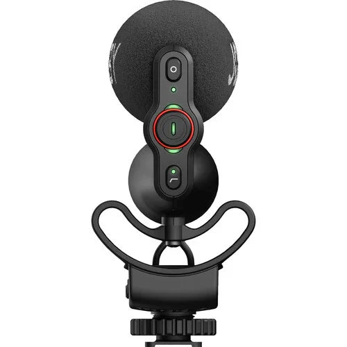 JOBY Wavo PRO DS Hybrid Analog/USB Camera-Mount Shotgun Microphone at PROCAM | procam.com