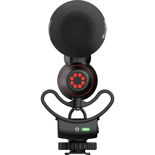 JOBY Wavo PRO DS Hybrid Analog/USB Camera-Mount Shotgun Microphone at PROCAM | procam.com
