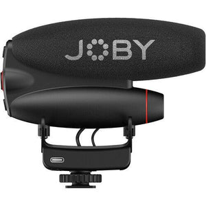 JOBY Wavo PRO DS Hybrid Analog/USB Camera-Mount Shotgun Microphone at PROCAM | procam.com