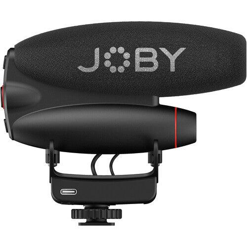 JOBY Wavo PRO DS Hybrid Analog/USB Camera-Mount Shotgun Microphone at PROCAM | procam.com