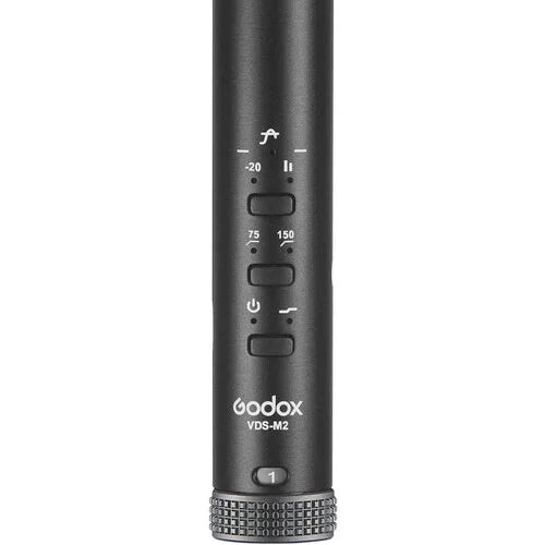 * DEMO * Godox VDS-M2 Supercardioid Camera-Mount Shotgun Microphone LIKE NEW at PROCAM | procam.com