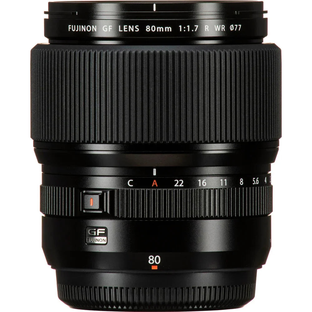 FUJIFILM GF 80mm f/1.7 R WR Lens at PROCAM | procam.com