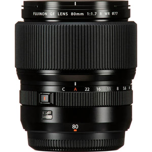 FUJIFILM GF 80mm f/1.7 R WR Lens at PROCAM | procam.com