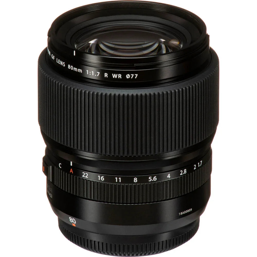 FUJIFILM GF 80mm f/1.7 R WR Lens at PROCAM | procam.com