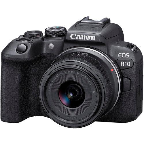 * OPEN BOX EXCELLENT * Canon EOS R10 Mirrorless Digital Camera with 18-45mm f/4.5-6.3 IS STM Lens at PROCAM | procam.com