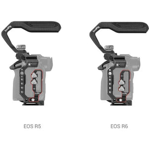 SmallRig "Black Mamba" Camera Cage Kit for EOS R5 C, R5 & R6 at PROCAM | procam.com