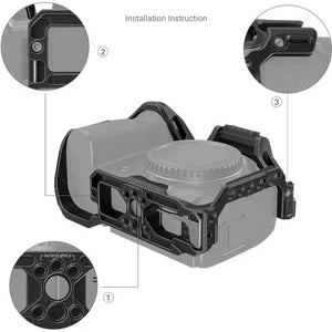 SmallRig "Black Mamba" Camera Cage for Canon EOS R5 C, R5 & R6 at PROCAM | procam.com