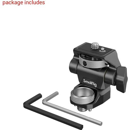 SmallRig Swivel and Tilt Adjustable Monitor Mount with ARRI-Style Mount at PROCAM | procam.com