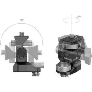 SmallRig Swivel and Tilt Adjustable Monitor Mount with ARRI-Style Mount at PROCAM | procam.com