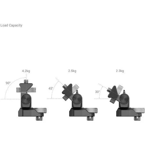 SmallRig Swivel and Tilt Adjustable Monitor Mount with ARRI-Style Mount at PROCAM | procam.com