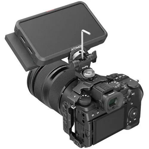 SmallRig Swivel and Tilt Adjustable Monitor Mount with ARRI-Style Mount at PROCAM | procam.com