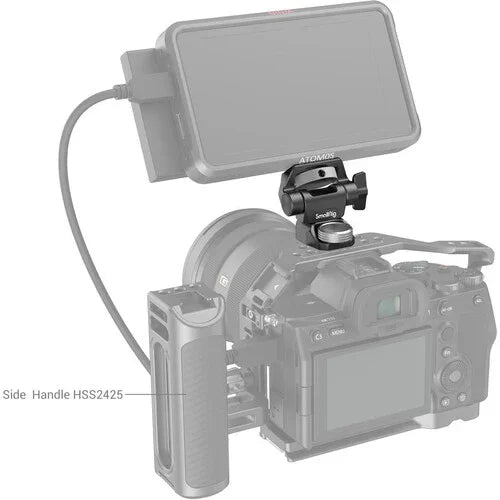 SmallRig Swivel and Tilt Adjustable Monitor Mount with ARRI-Style Mount at PROCAM | procam.com