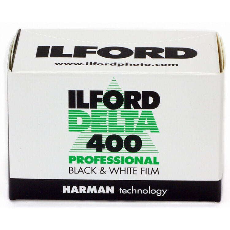 Ilford Delta 400 Professional Black and White Negative Film (35mm Roll Film, 36 Exposures)
