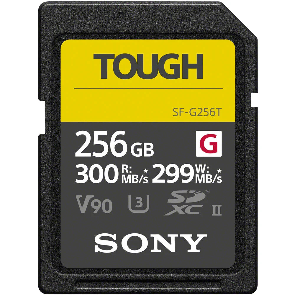 Sony SF-G TOUGH Series UHS-II SDXC Memory Card - 256GB at PROCAM | procam.com