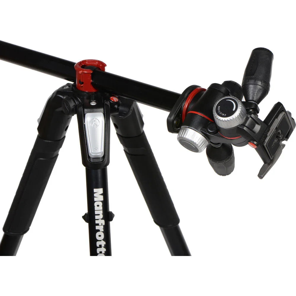 Manfrotto MT055XPRO3-3W Aluminum Tripod with 3-Way Pan/Tilt Head at PROCAM | procam.com