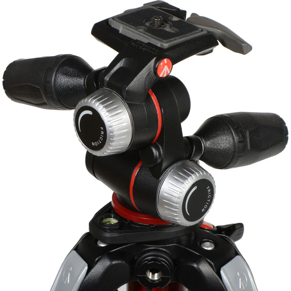 Manfrotto MT055XPRO3-3W Aluminum Tripod with 3-Way Pan/Tilt Head at PROCAM | procam.com