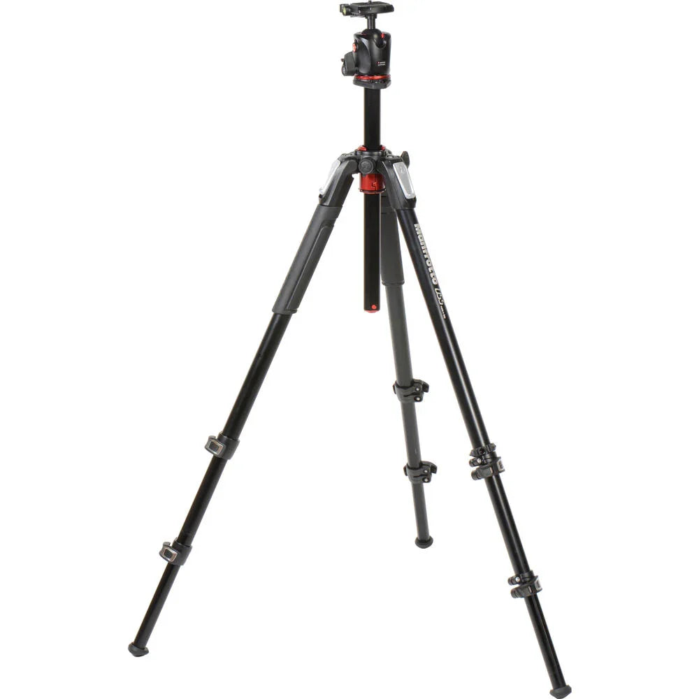 Manfrotto MK055XPRO3-BHQ2 Aluminium 3-Section Tripod with XPRO Ball Head Kit at PROCAM | procam.com