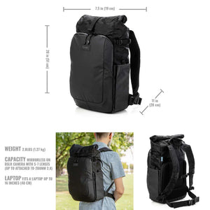 Tenba Fulton v2 16L Photo Backpack (Black & Black Camo) at PROCAM | procam.com