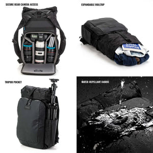 Tenba Fulton v2 16L Photo Backpack (Black & Black Camo) at PROCAM | procam.com