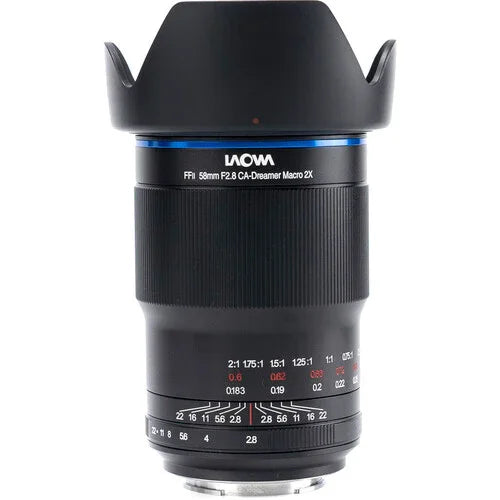 Laowa 58mm f/2.8 2X Ultra-Macro APO Lens for Canon RF at PROCAM | procam.com