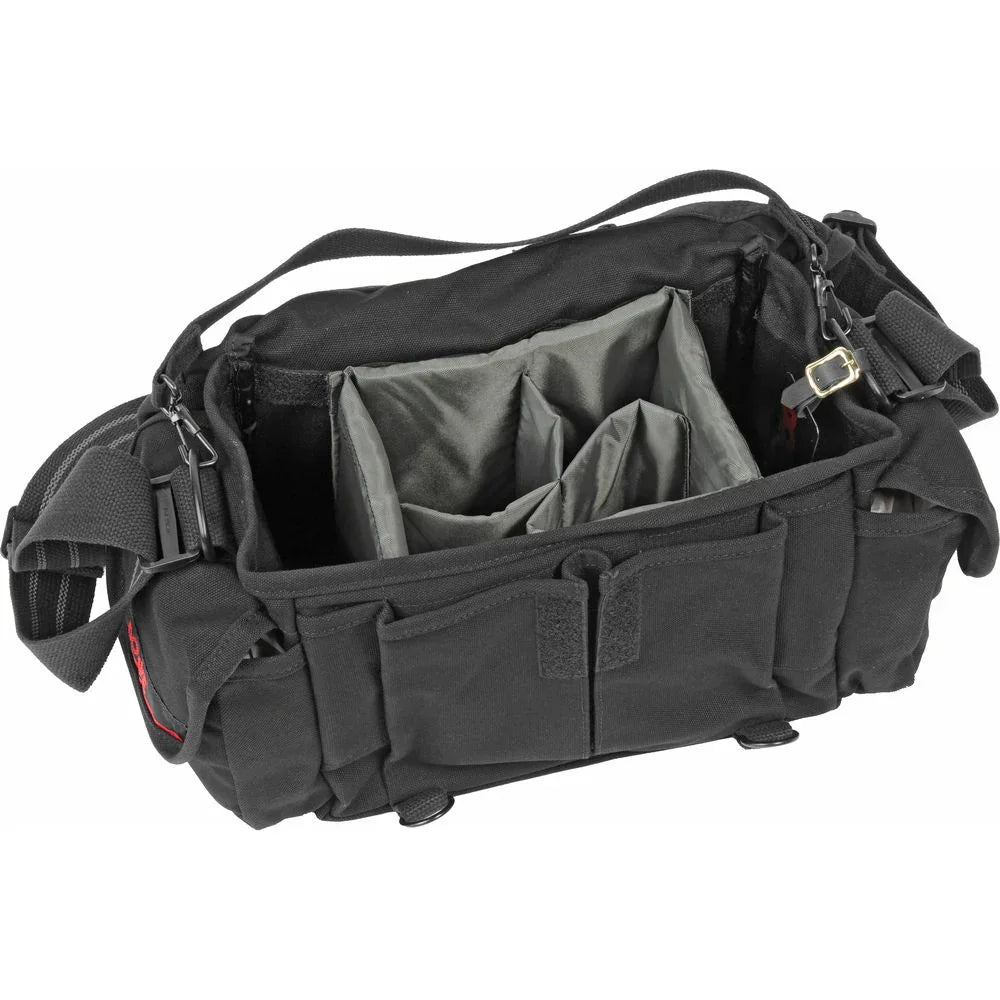 Domke F-2 Canvas Shoulder Bag (Black) at PROCAM | procam.com