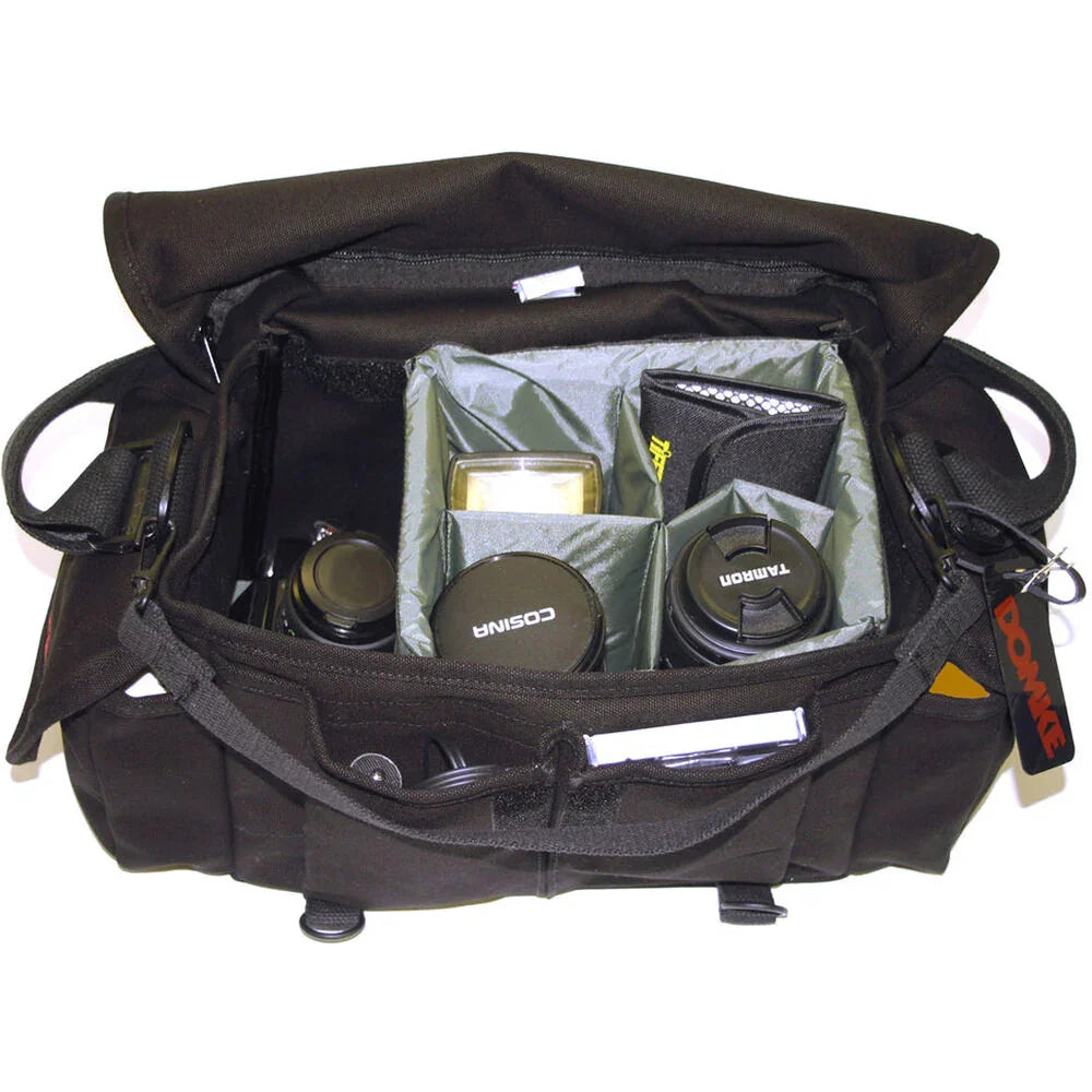 Domke F-2 Canvas Shoulder Bag (Black) at PROCAM | Shop Camera