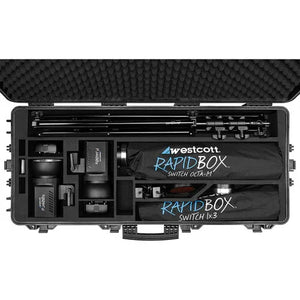 Westcott FJ400 II Strobe 2-Light Location Hard Case Kit w/ FJ-X3 M Universal Wireless Trigger at PROCAM | procam.com