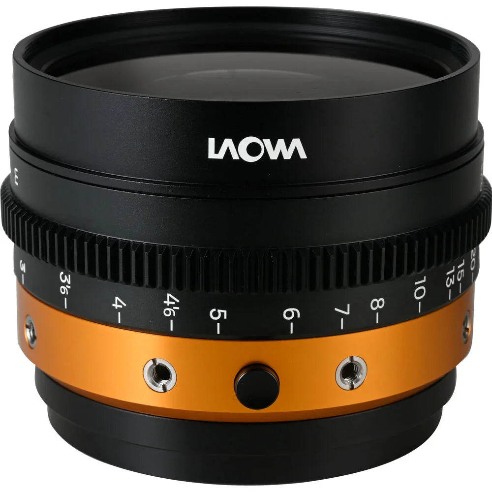 Laowa 1.33x Front Anamorphic Adapter (Amber) at PROCAM | procam.com
