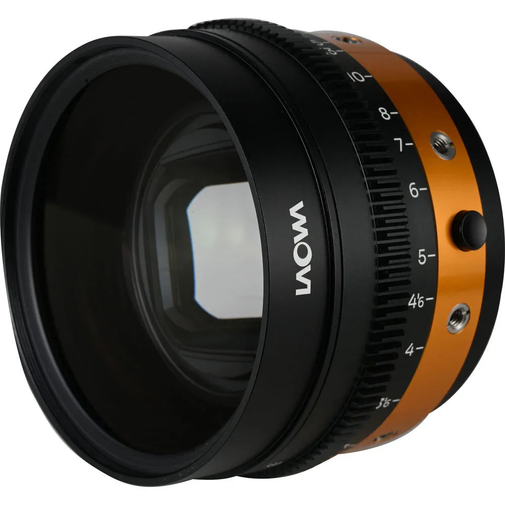 Laowa 1.33x Front Anamorphic Adapter (Amber) at PROCAM | procam.com
