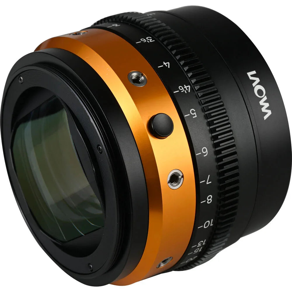 Laowa 1.33x Front Anamorphic Adapter (Amber) at PROCAM | procam.com