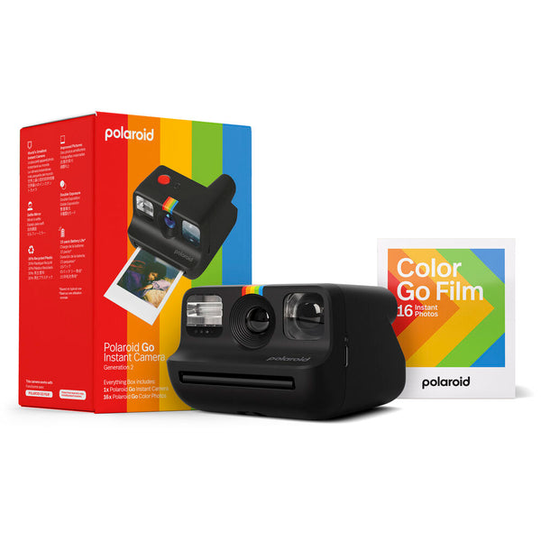 Polaroid Go Gen 2 Instant Camera (Black) - Starter Bundle