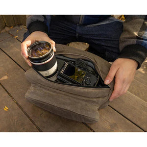 Domke Sling Bag (RuggedWear Brown, 6L) at PROCAM | procam.com